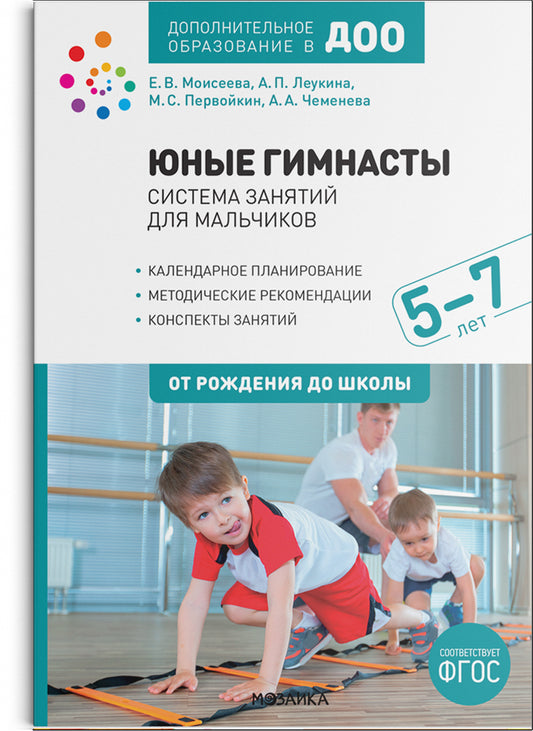 Юные гимнасты. Система занятий для мальчиков 5-7 лет. ФГОС