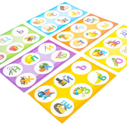 Лото пластмассовое "Азбука"