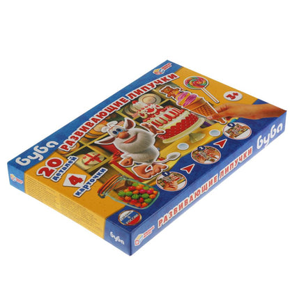 Bouba. Mettez les lèvres dans le coffre. Умные игры в кор.20шт