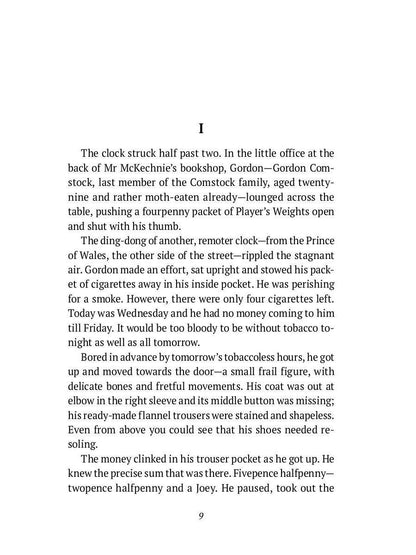 Keep the Aspidistra Flying: на англ.яз