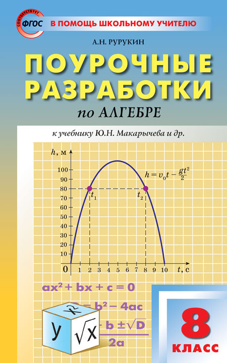 ПШУ 8кл. Alguebra к УМК Макарычева (Изд-во ВАКО)