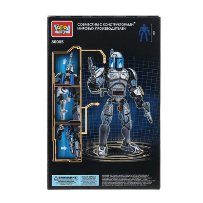 80005-ZH Constructeur de figurines de dessin animé, 85 jours. Grands maîtres en cor.2*36шт