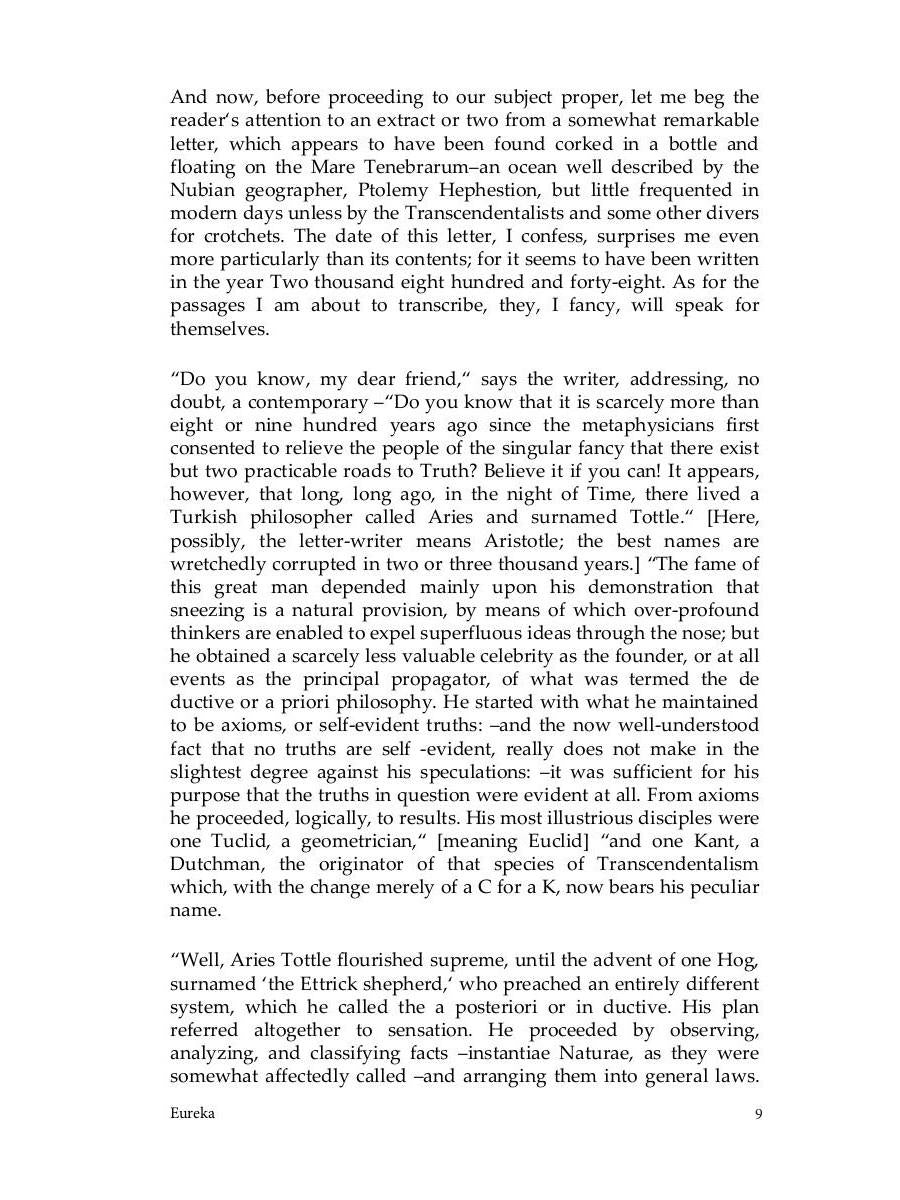 Eureka et l'aventure sans précédent d'un certain Hans Pfaall = Эврика &amp; Необыкновенное приключение некоего Ганса Пфааля: на англ.яз. Poé E.