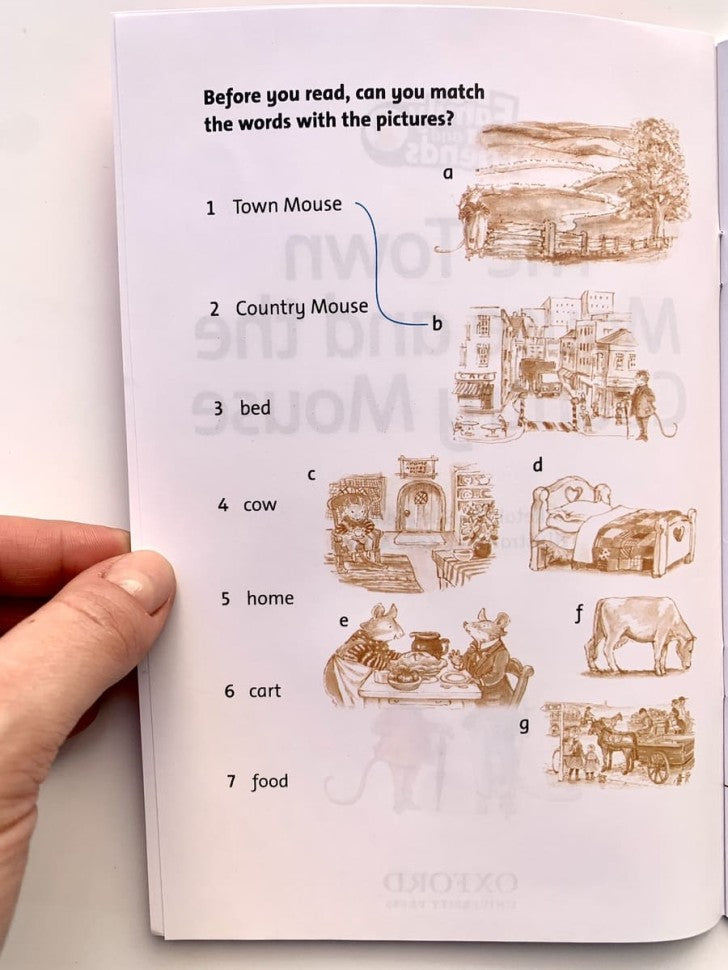 2 P.1 The Town Mouse And Country Mouse (Городская мышь и деревенская мышь)