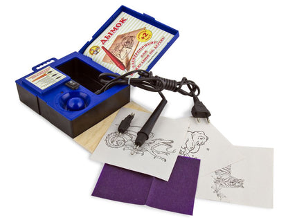 Выжигание. Электроприбор для выжигания по дереву "Дымок"(2 сменных иглы) арт.01484