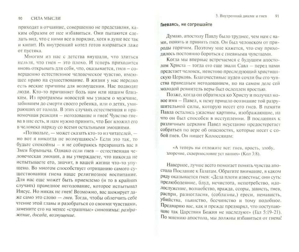 Сила мысли. Как правильно разговаривать с самим собой. Ступ Д.