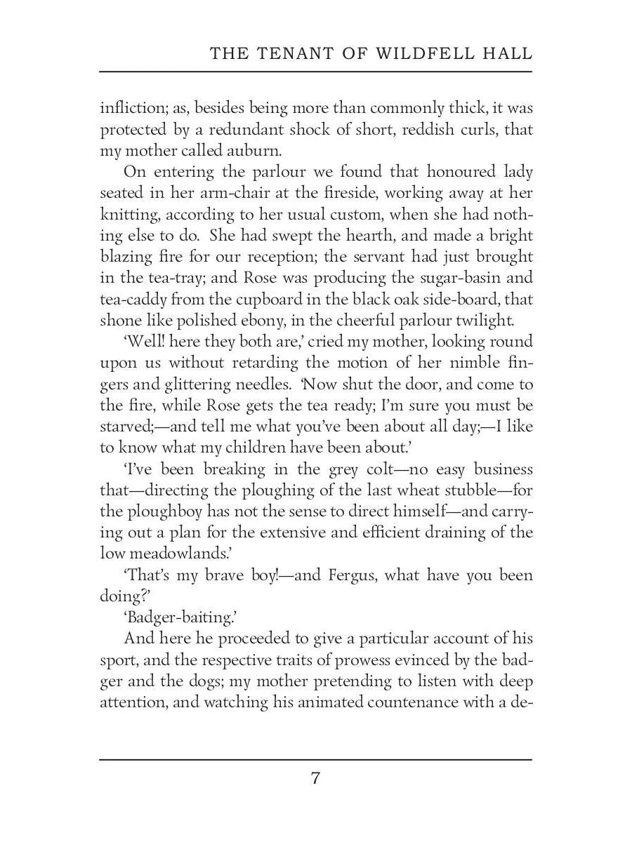 The Tenant of Wildfell Hall = Незнакомка из Уайлдфелл-Холл. Т. 7: роман на англ.яз