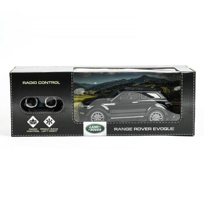 Машина р/у LAND ROVER range rover 24 см, черный, кор Технопарк в кор.2*12шт