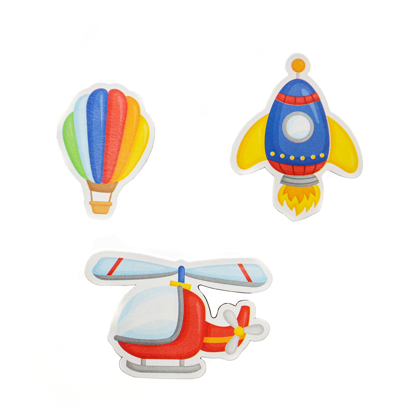 Магниты "Транспорт". Серия Магнитные истории (европодвес)