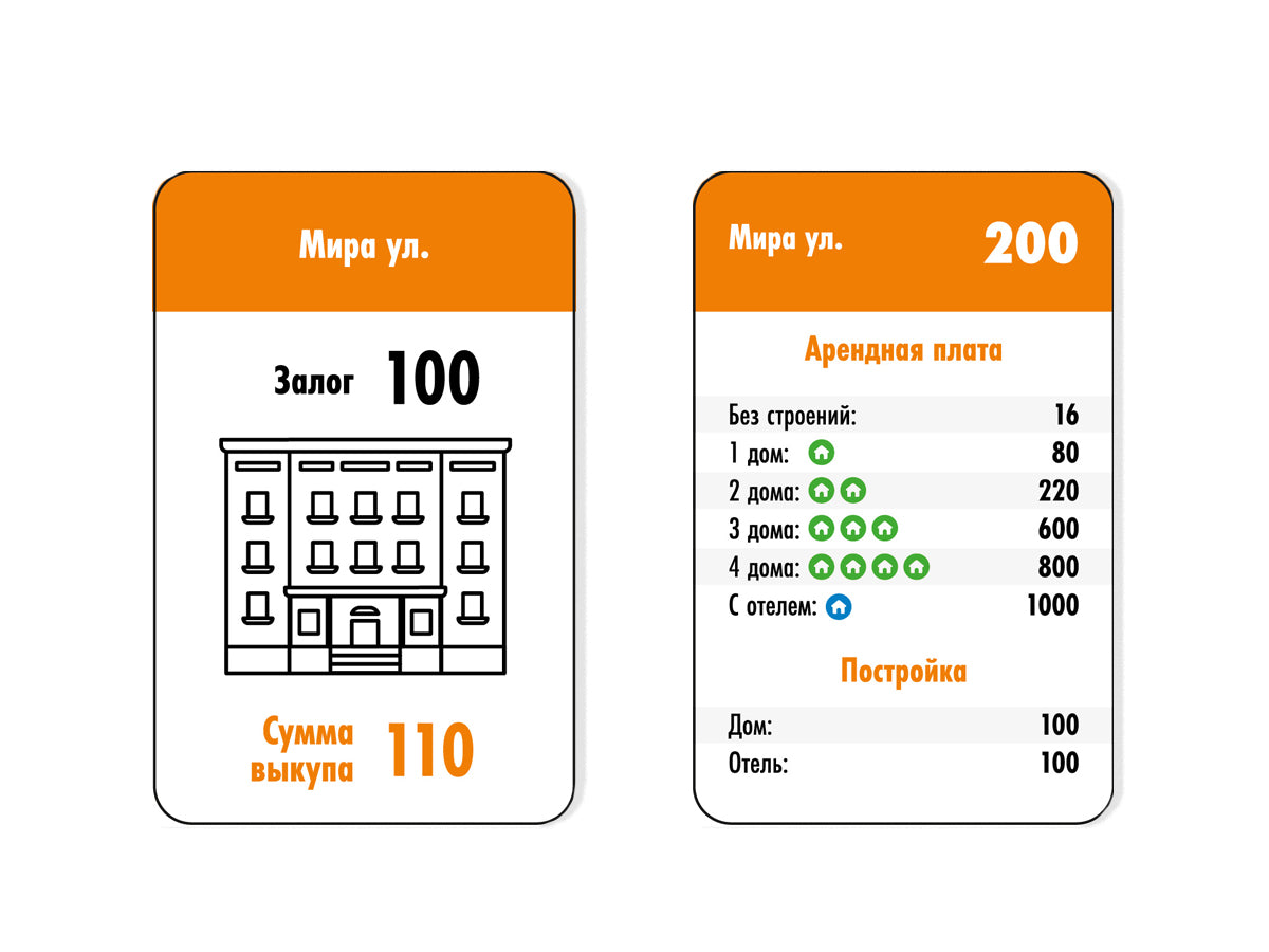 Игра настольная экономическая "Монополист"