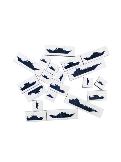 Игра магнитная в жестяной коробочке "Морской бой"