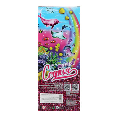 Кукла 29см София, руки и ноги сгиб., русалка, акс, кор КАРАПУЗ в кор.24шт