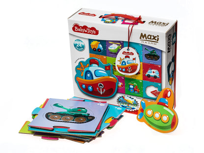 Пазлы MAXI "Техника" 24 эл Jouets Pour Bébé (поле 61х47см)