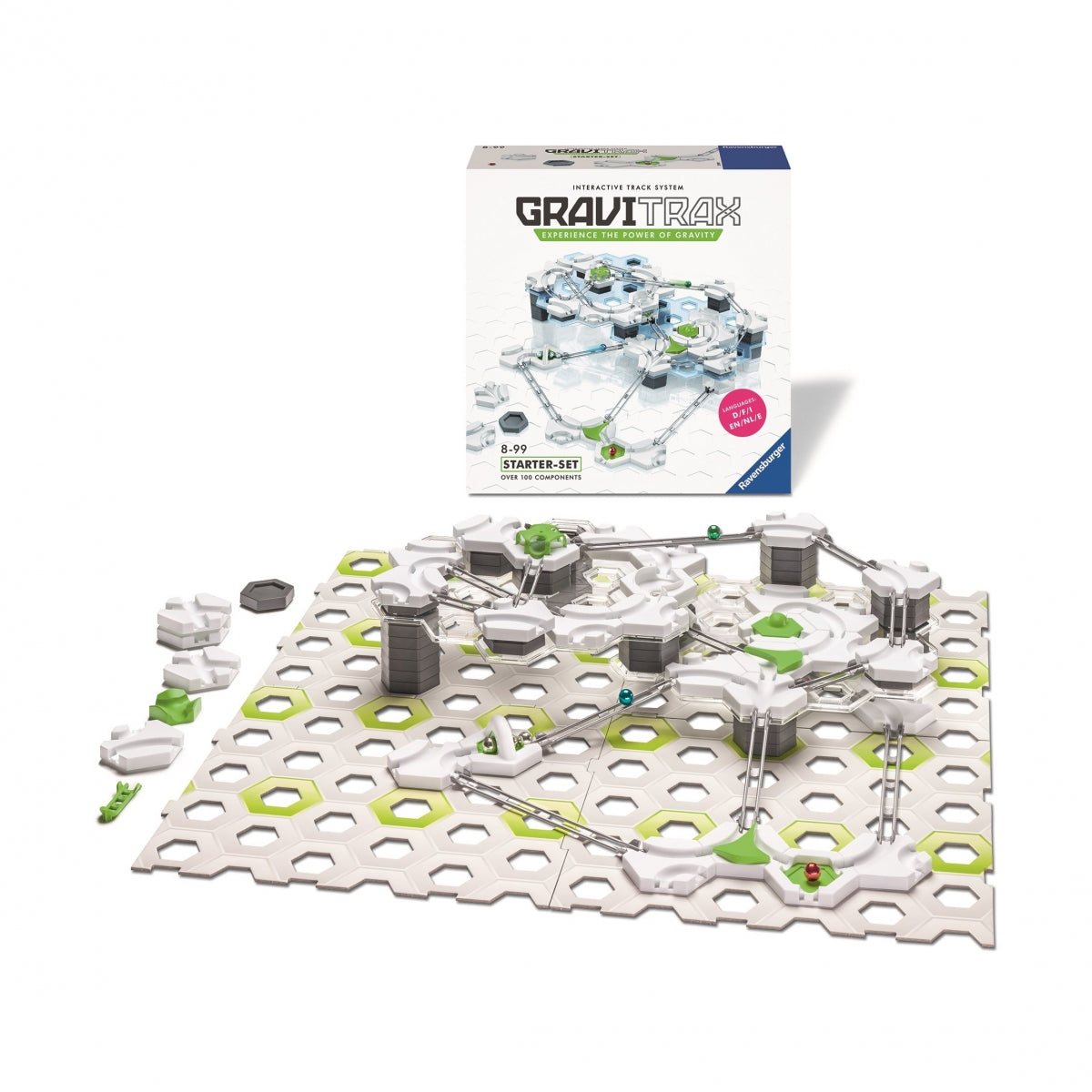 Ravensburger. Конструктор "GraviTrax Cтартовый набор" арт.26099 РРЦ 6755 руб.