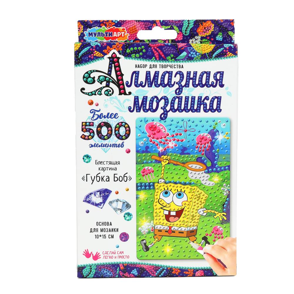 Алмазная мозаика 10*15 см, в коробке МУЛЬТИ АРТ в кор.50шт