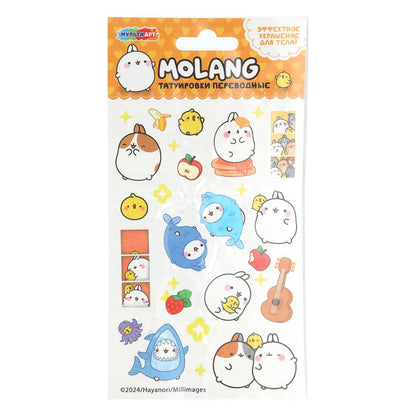 Тату в пакете Molang МУЛЬТИ АРТ в кор.200шт