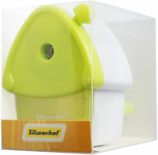 Точилка мех. 1 отверстие пластик, 1203165