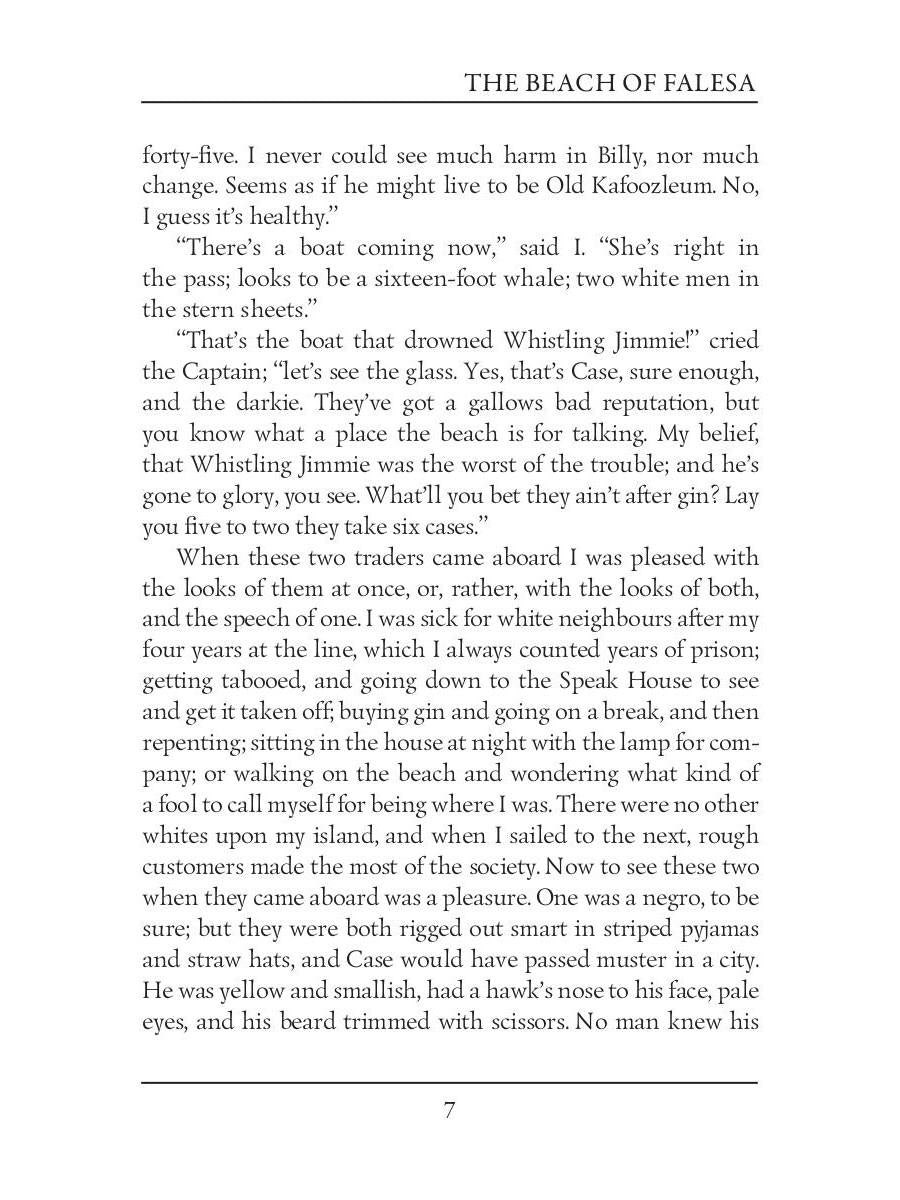 La Plage de Falesa = Берег Фалеза: на англ.яз