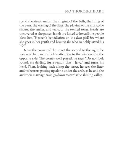 No Thoroughfare = В тупике: роман на англ.яз