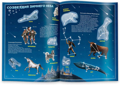 AtlasСНаклейками Звездное небо (+45 наклеек)