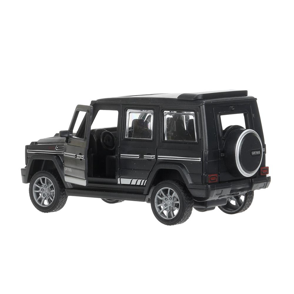Машина пластик MERCEDES-BENZ G-CLASS 12 см, инерц, черный, кор. Технопарк в кор.2*120шт