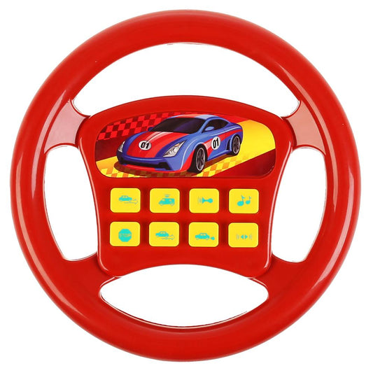 РУЛЬ ЭЛЕКТРОННЫЙ "ИГРАЕМ ВМЕСТЕ" НА БАТ., СО ЗВУКОМ, РУССИФИЦ. 1899 В ПАК. (РУСС. УП.) в кор.2*36шт