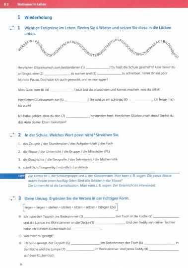Deutsch intensif Wortschatz B1 + en ligne