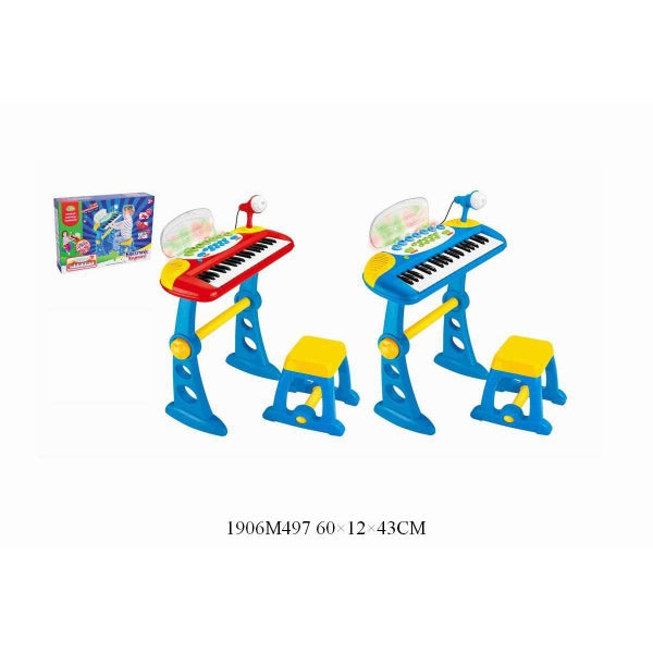 Électroorgue pour la batte. avec microphone + boîtier BO-24-1 en couleur. dans le cor.6шт