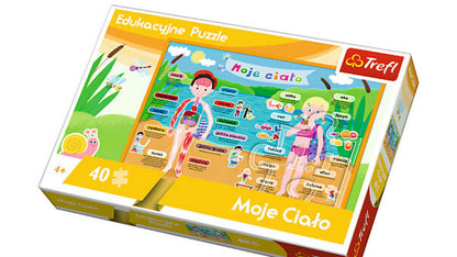 Trefl.Пазлы развивающие Карта мира 15527