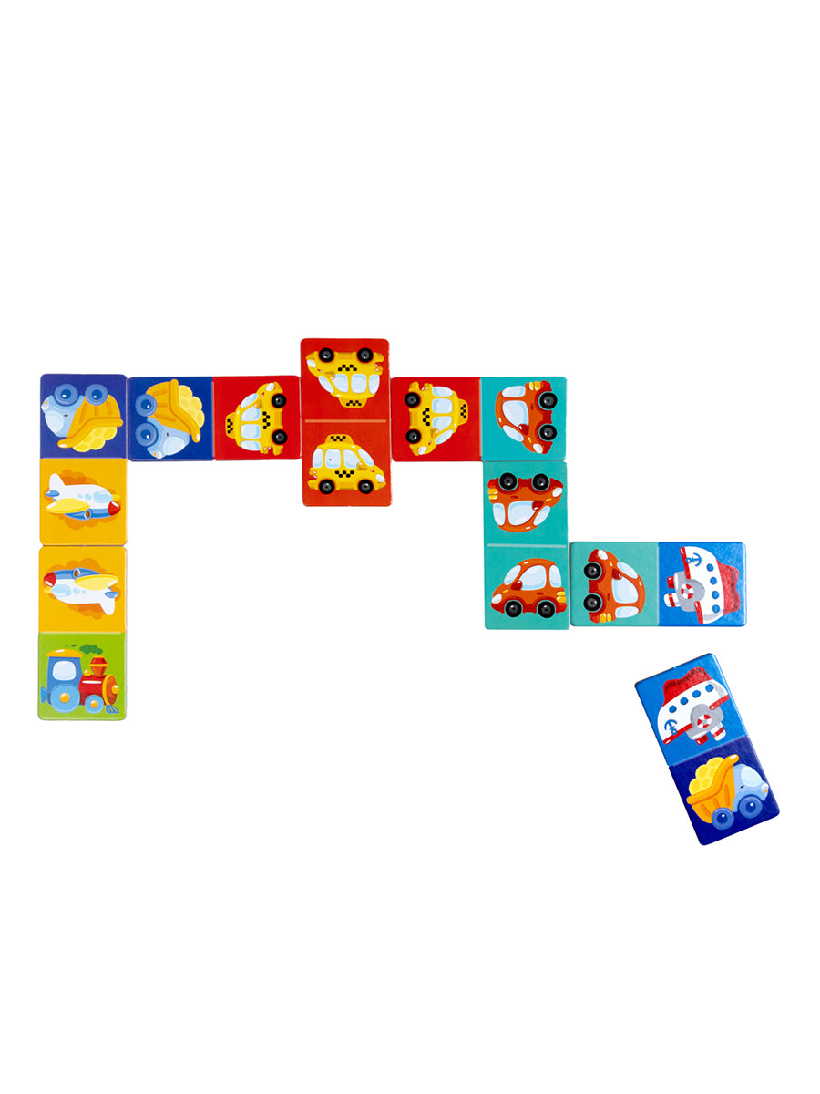ДОМИНО "ТРАНСПОРТ" ВABY TOYS в кор.10шт