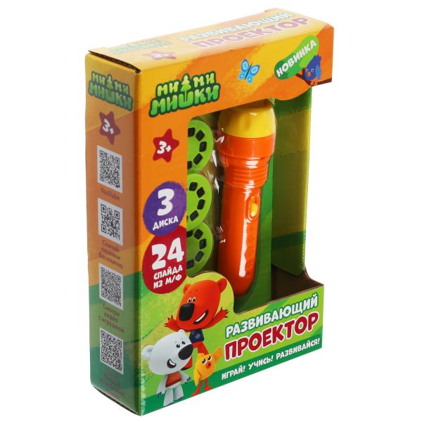 Развивающий проектор Ми-ми-мишки 24 CADра, в кор. Умка в кор.72шт
