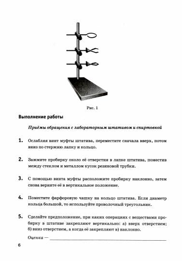 УМК Химия 8кл Рудзитис [Тетр. для практ. работ]