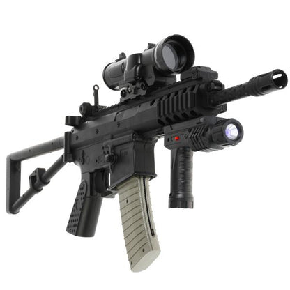 Автомат (п) с фонарем, с пульками 1977A+ в кор. в кор.18шт