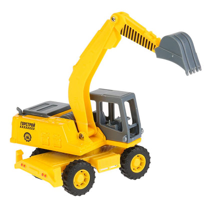 Machine en métal pour camions de 15 cm, bien. двери, подвиж. détails dans le corps. Parc technologique en cor.2*24шт