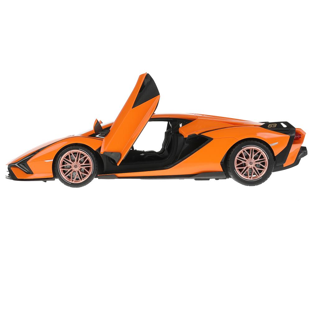 Машина р/у lamborghini sian 1:14, двери открыв. вручную, свет, цвет в ассорт. в кор. Rastar в кор6шт