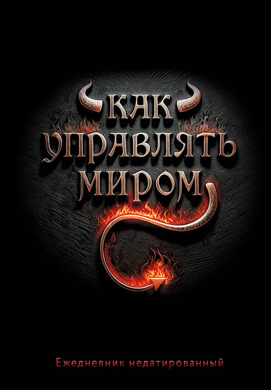 Как управлять миром. Ежедневник недатированный (А5, 72 л.)