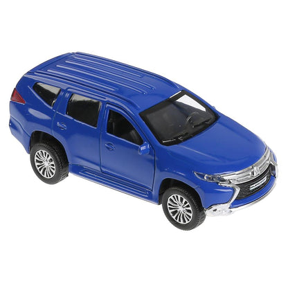 Machine en métal "MITSUBISHI PAJERO SPORT" 12 cm, deux portes ouvertes, inerte, sinie dans le corps du parc technologique dans le corps 2*36 pouces