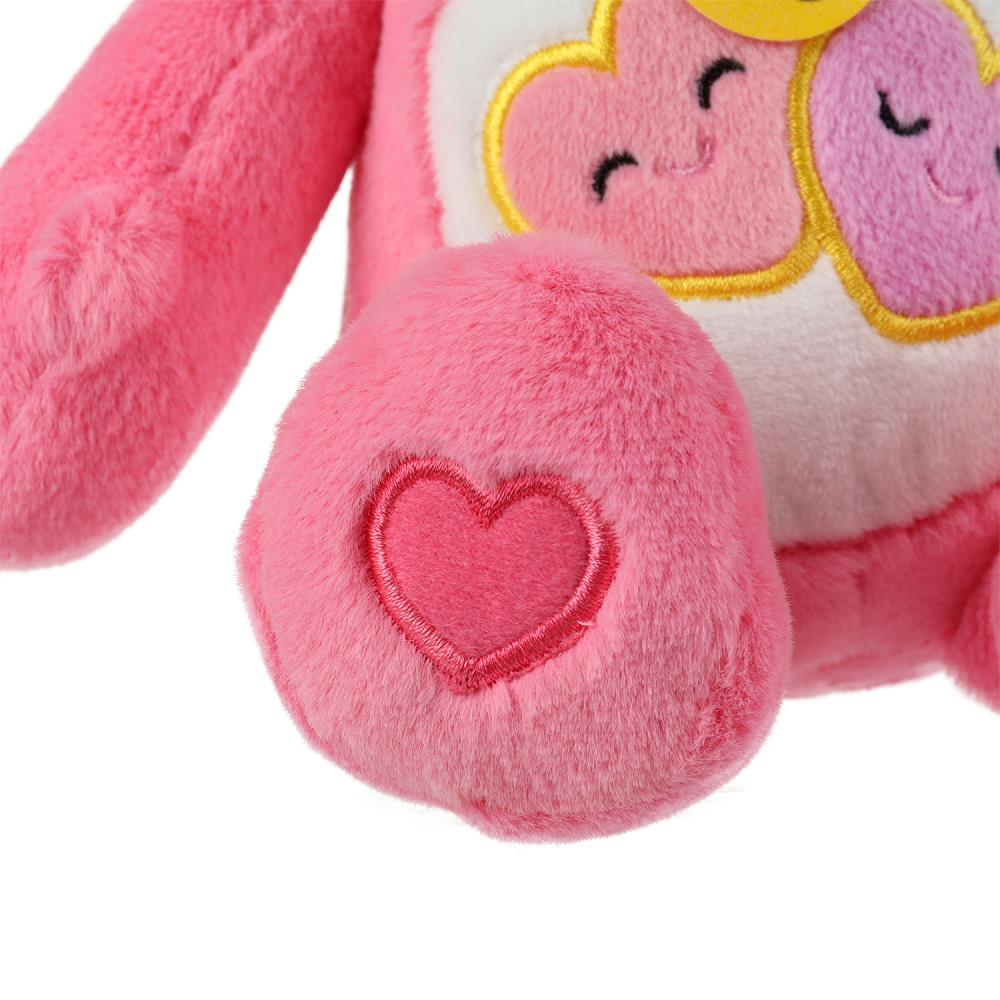 Игрушка мягкая мишка розовый 20см, озвуч Добрые игрушки в кор.24шт