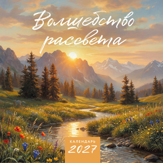 Волшебство рассвета. Календарь настенный на 2027 год (300х300 мм)