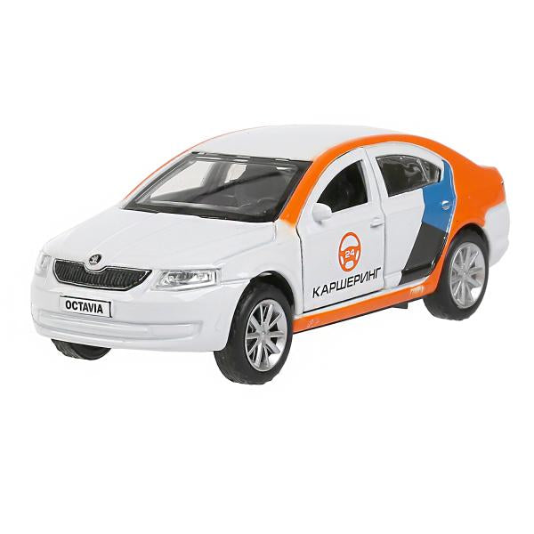 Machine en métal "skoda octavia karshering" 12 cm, ouverte, inerte., bel dans le cor. Parc technologique en cor2*36шт