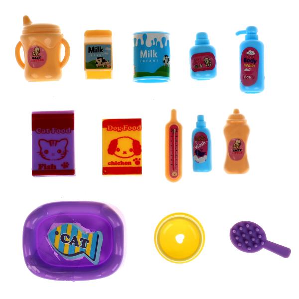 Carapuse. Accessoires pour le cou "8 pièces" pour la société avec accessoires. Blister art.PET1907Z1038-1-S-YF