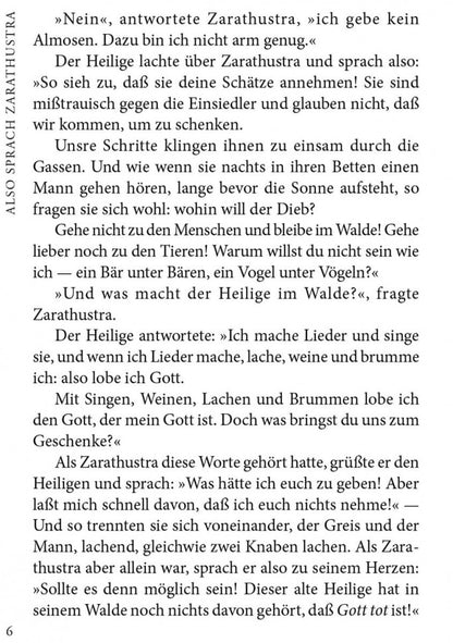 Так говорил Заратустра (кн. д/чт. на нем. яз.,неадапт.) Ницше Ф. Каро
