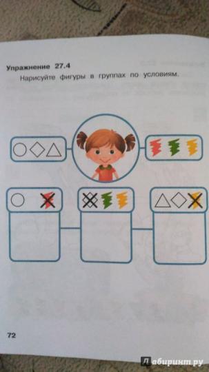 Аверкин. Информатика 1кл. Рабочая тетрадь в 2ч.Ч.1 к Пр.1 ФПУ 22-27