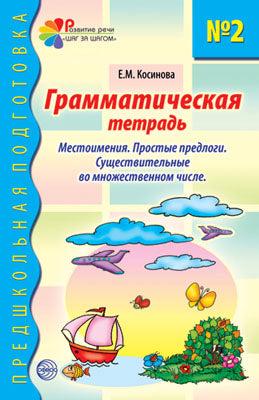 Грамматическая тетрадь №2. Предшкольная подготовка. Местоимения/Косинова Е.М.