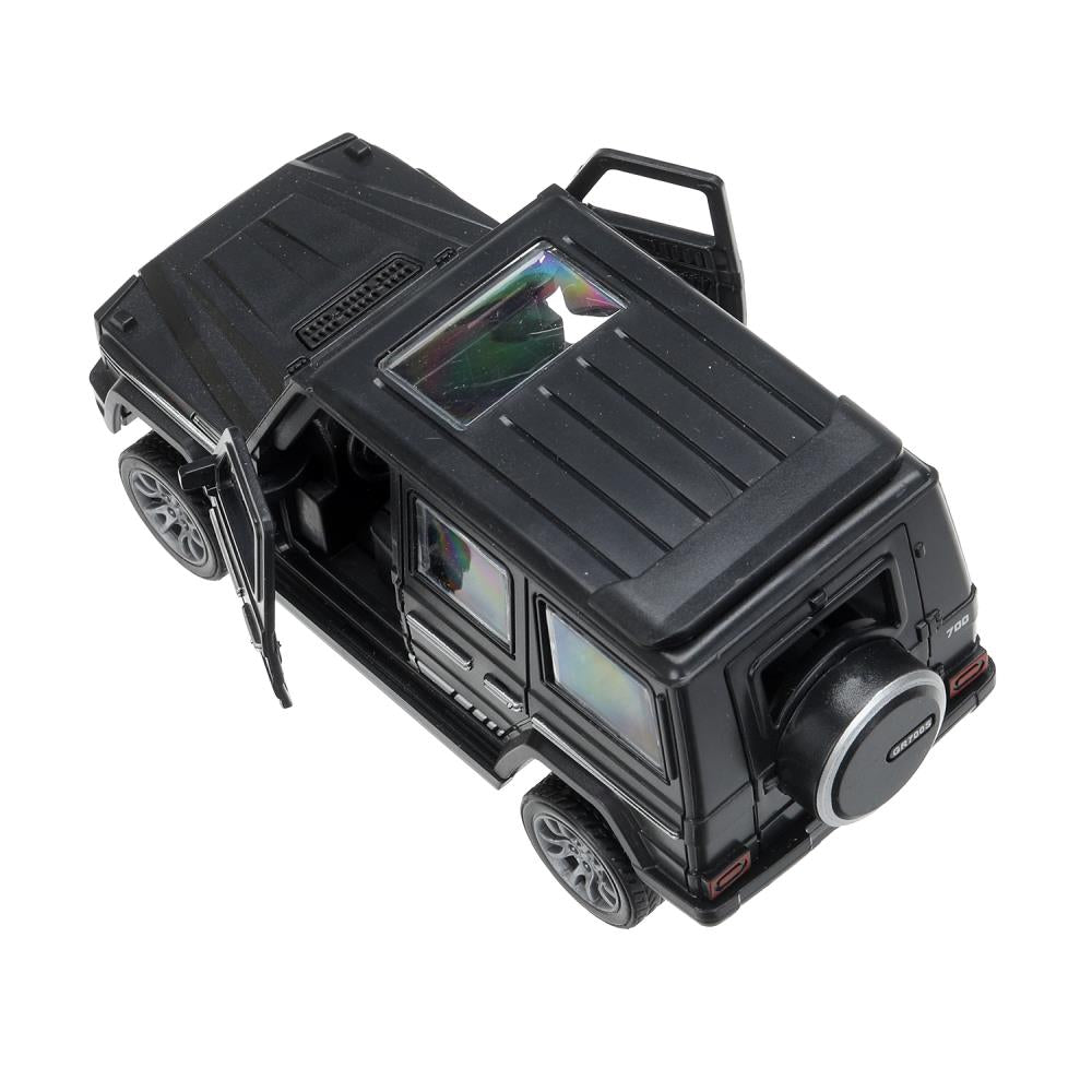 Машина пластик MERCEDES-BENZ G-CLASS 12 см, инерц, черный, кор. Технопарк в кор.2*120шт