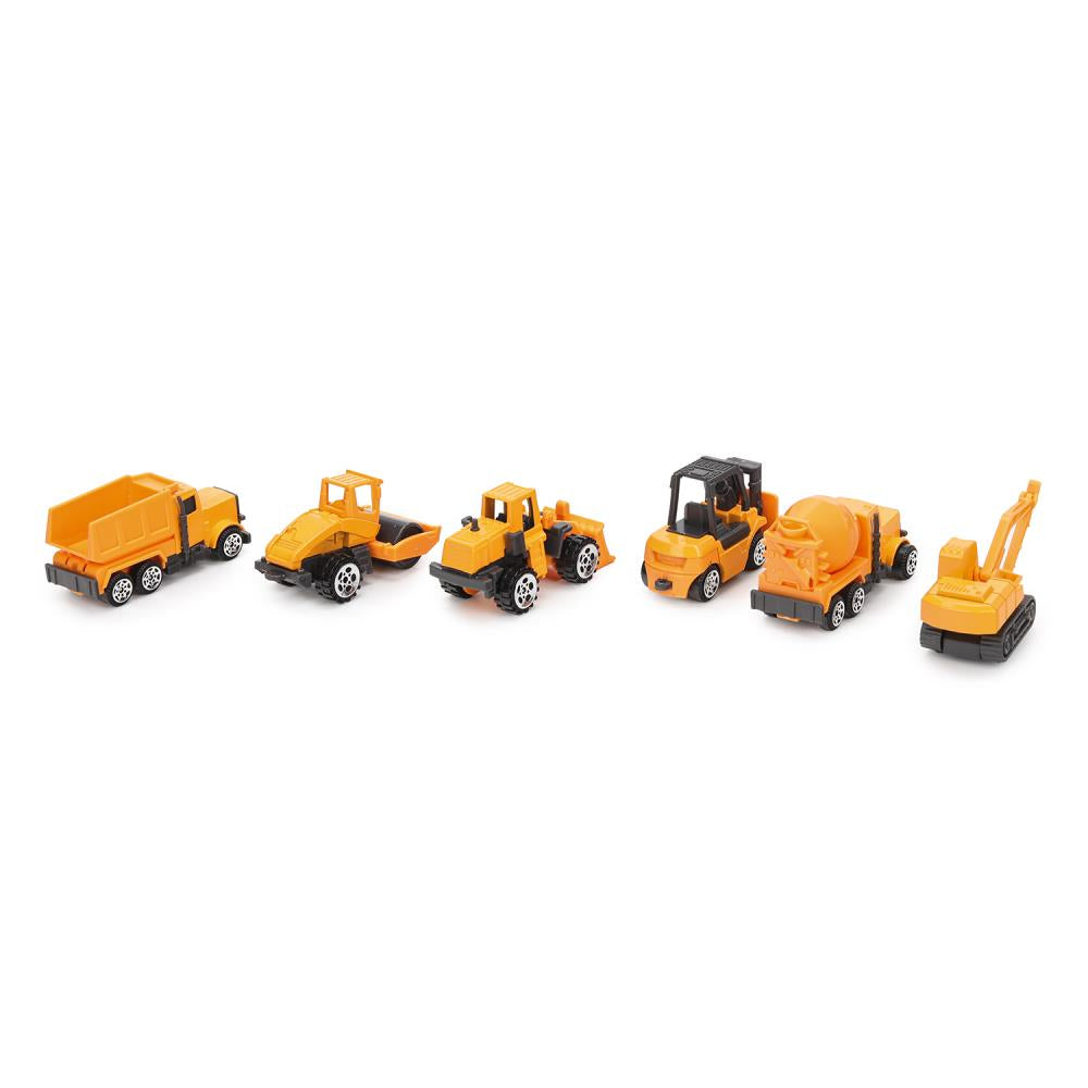 Модель металл СТРОИТЕЛЬНАЯ ТЕХНИКА caterpillar, 7,5см, своб.ход, подв.эл. Технопарк в кор.4*144шт