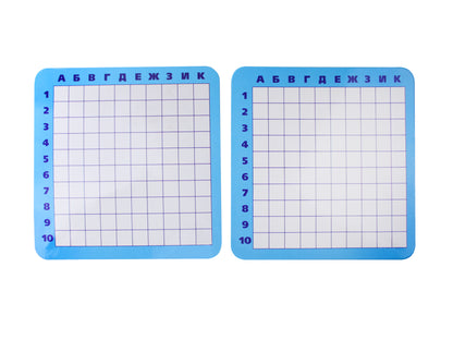 Игра магнитная в жестяной коробочке "Морской бой"