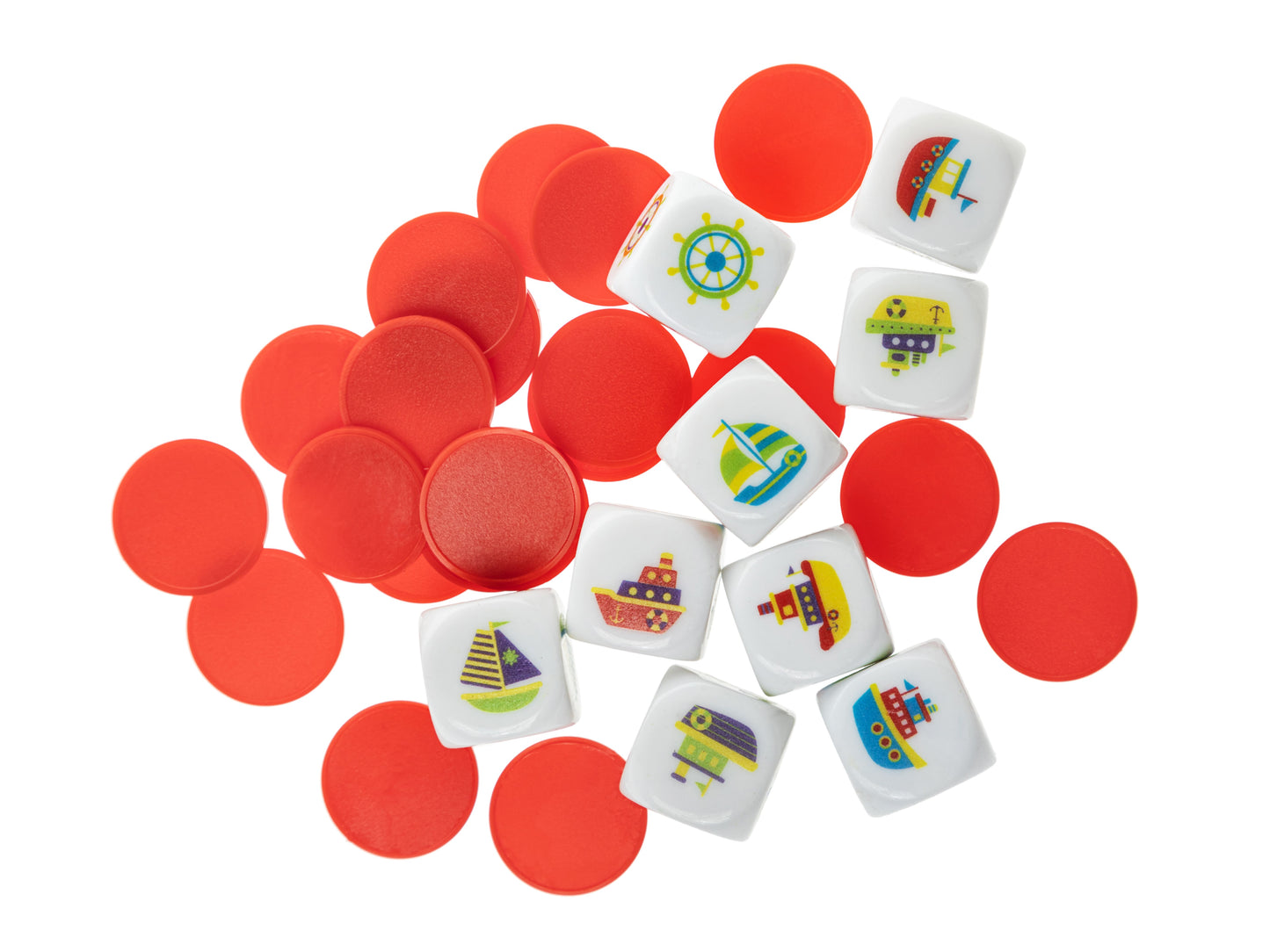 ИГРА НАСТОЛЬНАЯ "КОРАБЛИКИ" (ЖЕСТЯНАЯ КОРОБОЧКА) в кор.42шт