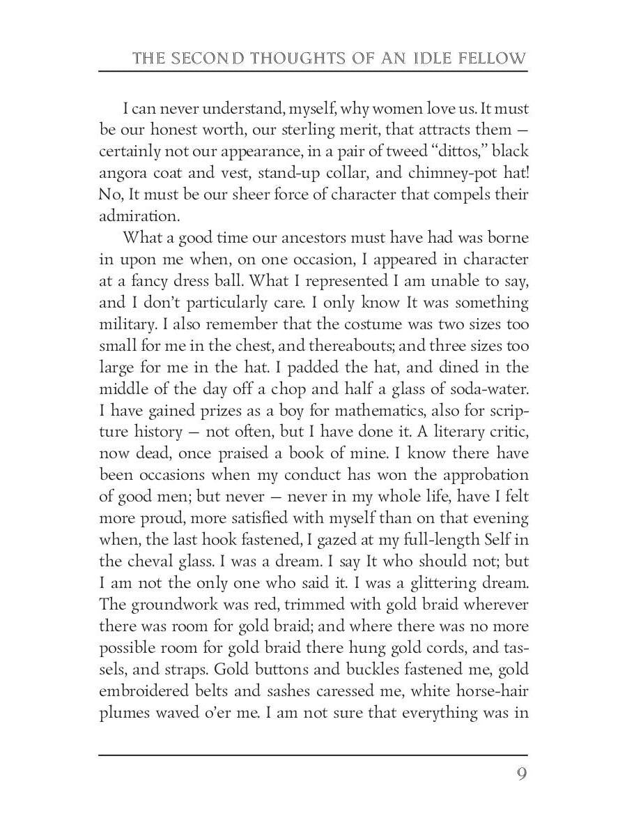 The Second Thoughts of an Idle Fellow = Праздные мысли праздного человека №2: на англ.яз