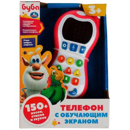 Le téléphone avec l'écran de l'entreprise s'élève à 150 dollars. Умка в кор.120шт